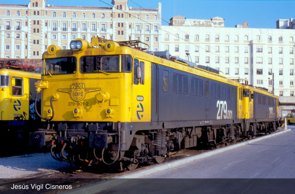 Electrotren HE2006S  E-Lok Reihe 279 in „Taxi"-Lackierung Ep. V  RENFE Sound