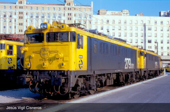 Electrotren HE2006S  E-Lok Reihe 279 in &bdquo;Taxi&quot;-Lackierung Ep. V  RENFE Sound