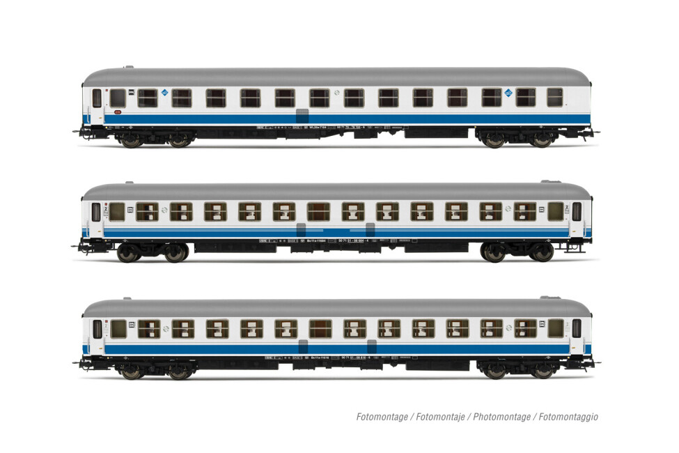 Electrotren HE4019  3er-Set Personenwagen Estrella Picasso Ep. V  RENFE