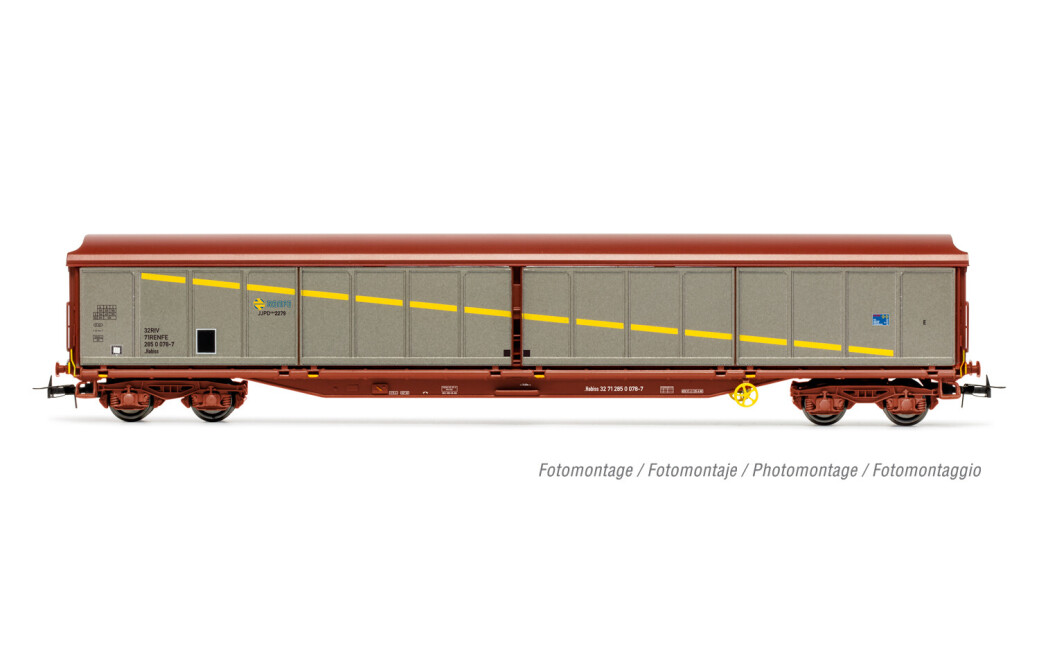 Electrotren HE6046  Schiebewandwagen JJPD Ep. IV  RENFE