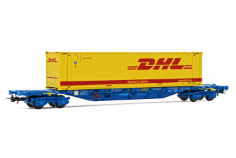 Electrotren HE6069  Container-Tragwagen MMC3 mit 45 Container DHL Ep. V  RENFE