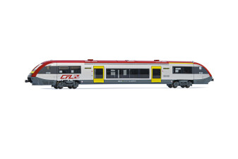 Arnold HN2456  Diesel-Triebwagen Reihe 2100 rot-silber 2101 Ep. V  CLF