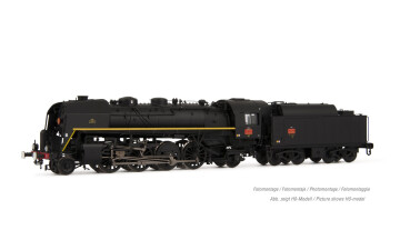 Arnold HN2484S  Dampflok 141R840 schwarz-gelb mit &Ouml;ltender Ep. III  SNCF Sound