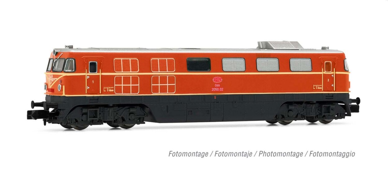 Arnold HN2489D  Diesellok RH 2050.02 orange Ep. IV  ÖBB DCC