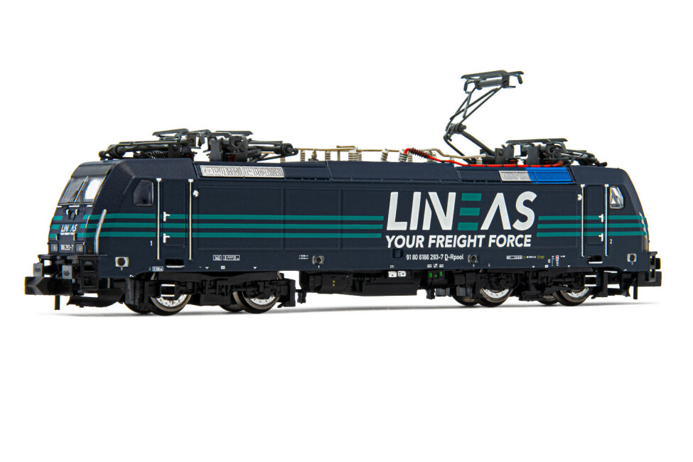 Arnold HN2498  E-Lok BR 186 293-7 LINEAS Ep. VI  RAILPOOL