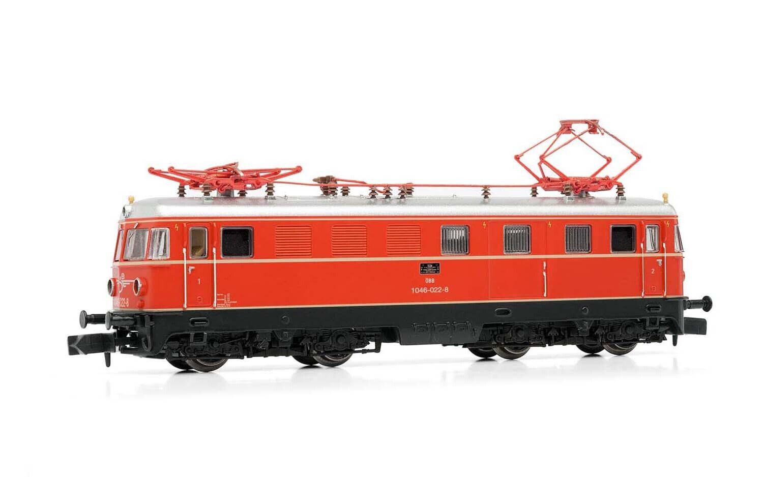 HR2854 ÖBB, electric locomotive 1046 009-5, Valousek livery, period IV-V