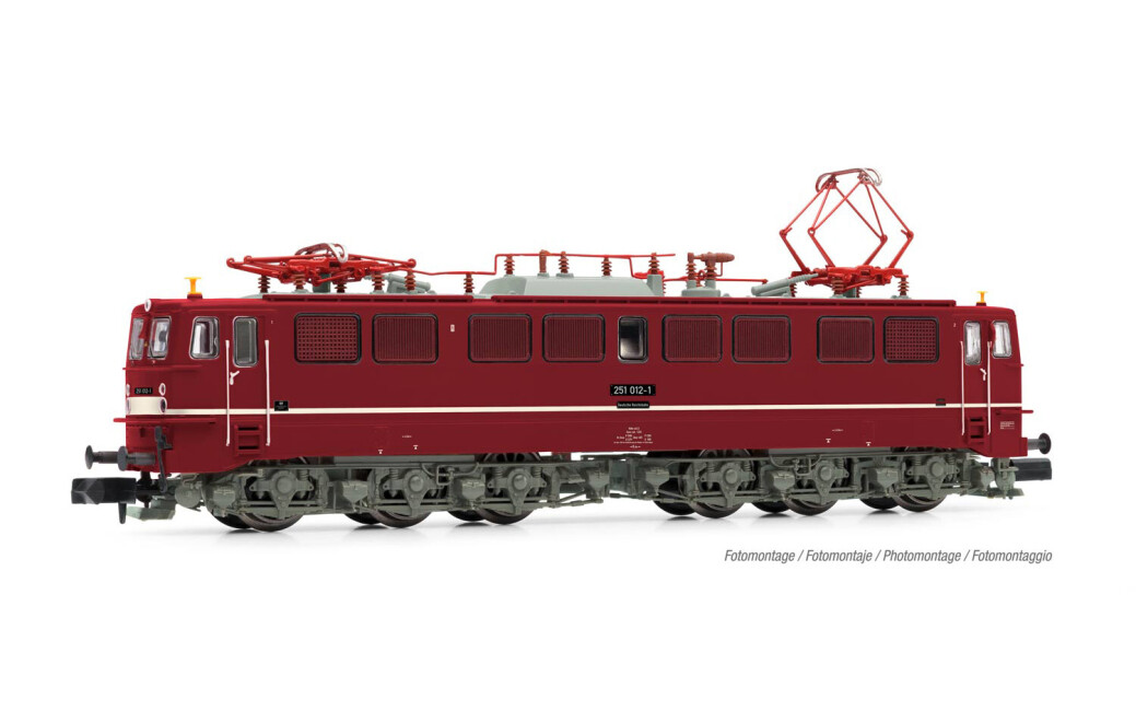 Arnold HN2526D  E-Lok BR 251 rot-grau Ep. IV  DR DCC