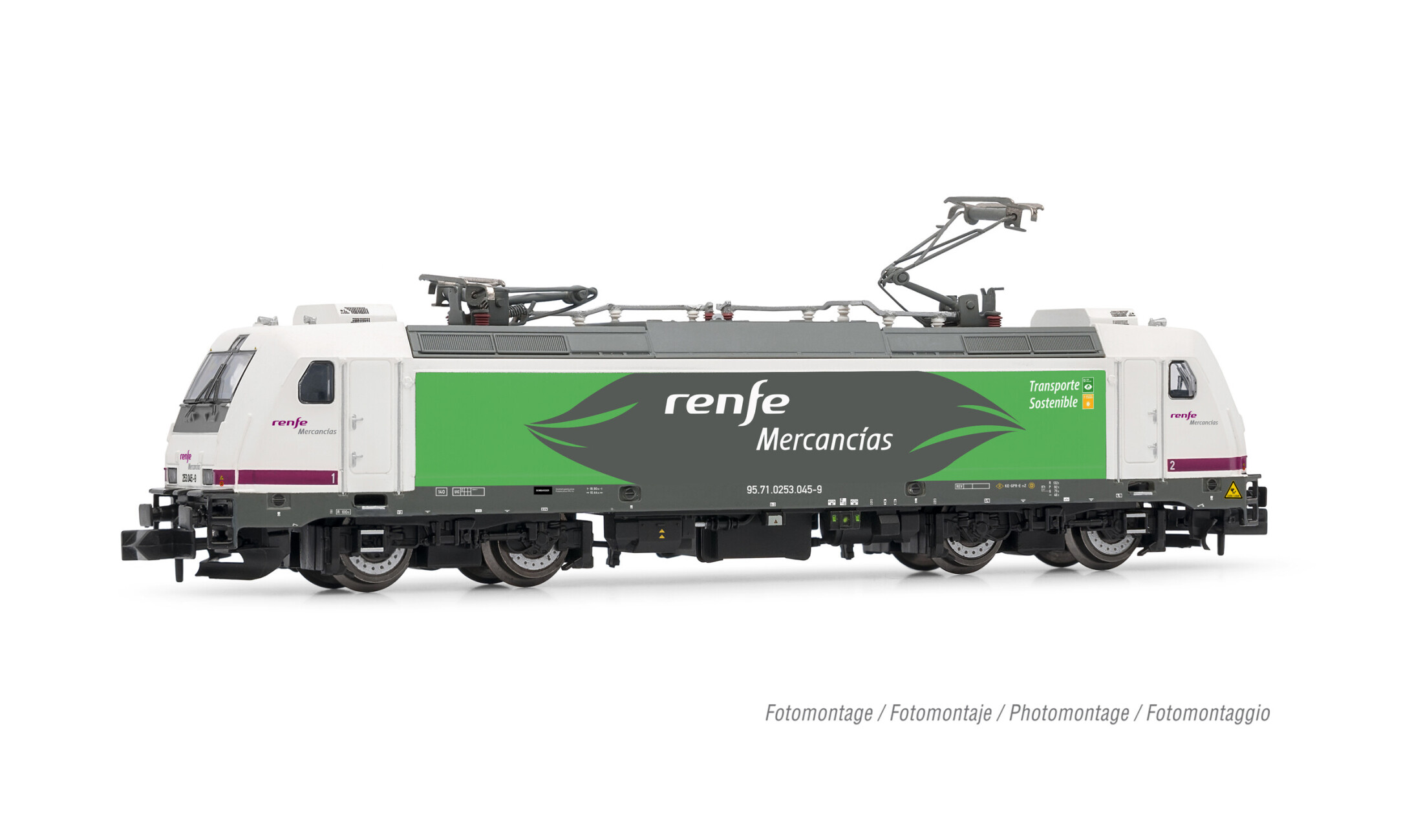 Arnold HN2594D E Lok 253 Pantone Lack Ep VI RENFE DCC 225 00