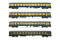 Arnold HN4315  4er-Set Personenwagen Typ m Interzonenzug Ep. IV-V  DB