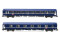 Arnold HN4343  2er-Set Schlafwagen T2 d&eacute;grad&eacute; Logo Ep. V-VI  SNCF