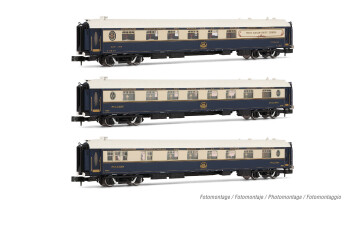 Arnold HN4398  3er-Set Pullman Speisewagen + K&uuml;che &bdquo;Venice Simplon Orient Express&quot; Ep. IV-V  VSOE