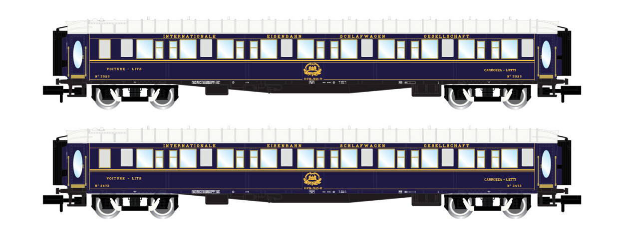 Arnold HN4400  2er-Set Pullman Schlafwagen VSOE „Venice Simplon Orient Express" Ep. IV-V  VSOE