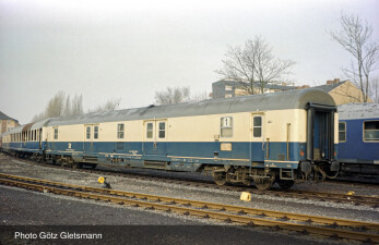 Arnold HN4418  2er-Set Postwagen Post-mrz  beige-blau Ep....