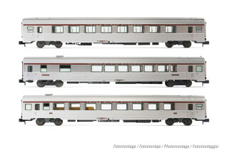 Arnold HN4440  3er-Set Personenwagen TEE Cisalpin...