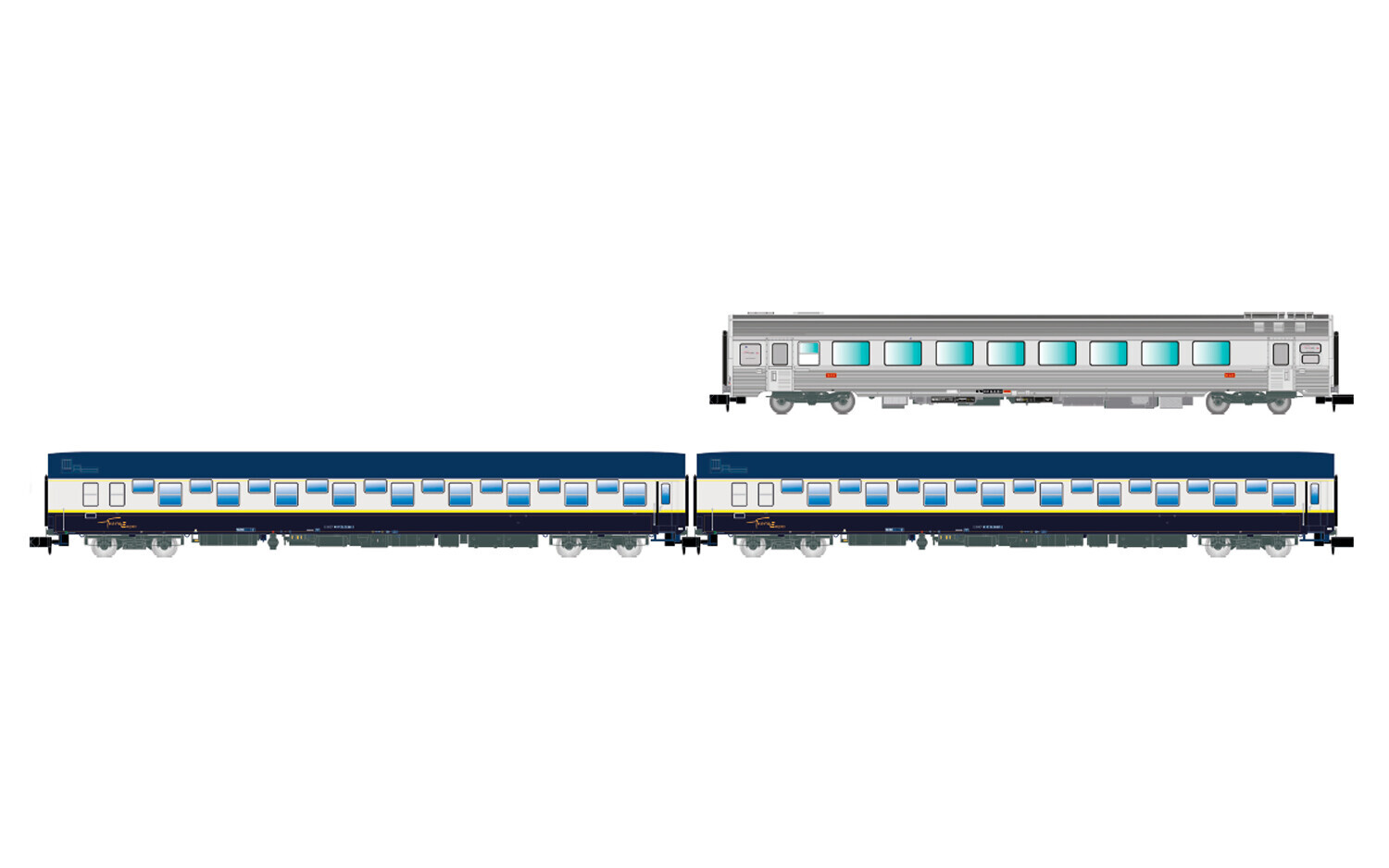 Arnold HN4405 Coffret de 2 voitures lits T2 SNCF TEN - Livrée
