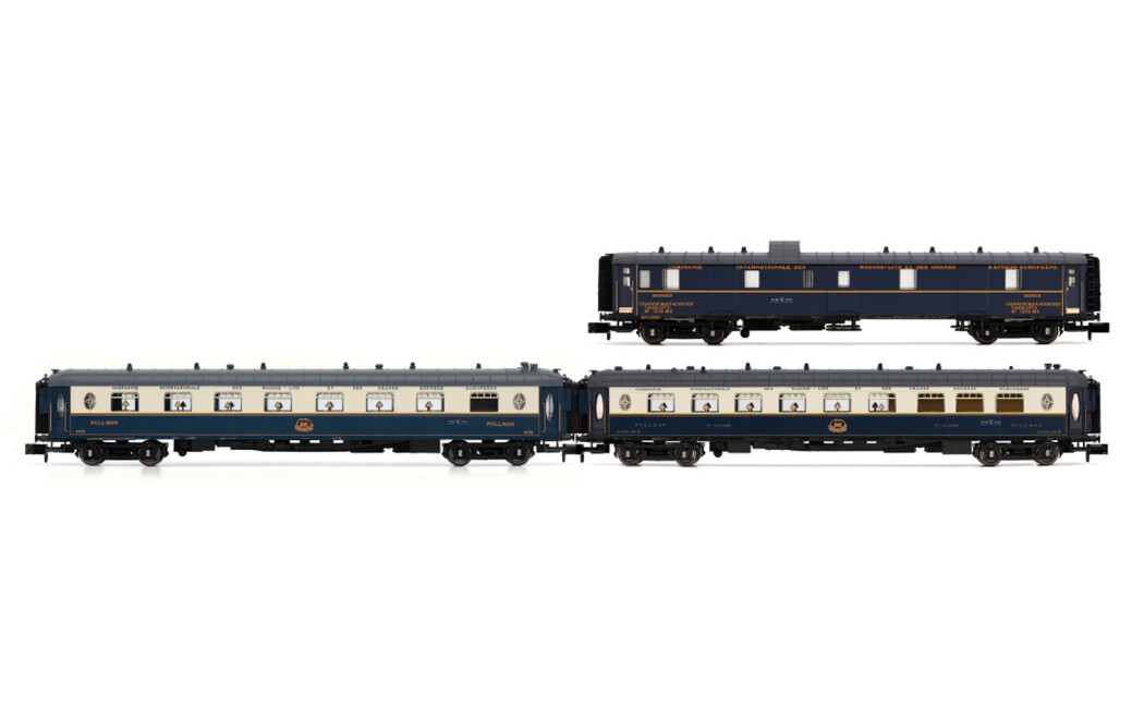 Arnold HN4488  3er-Set Pullman Personenwagen „Etoile du Nord“ Set ½ Ep. II  CIWL