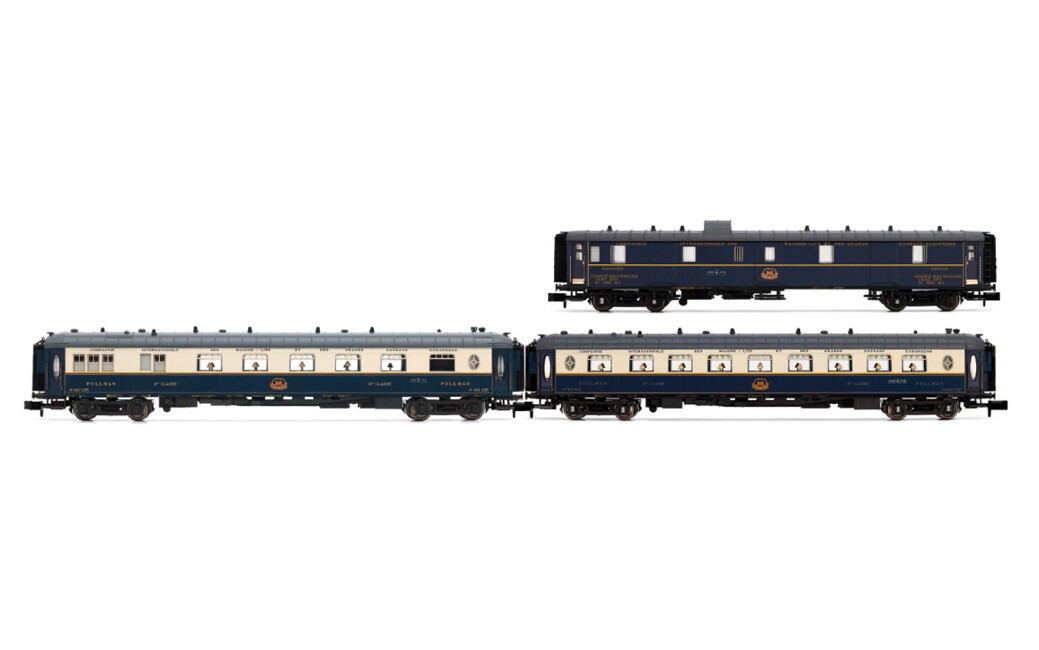 Arnold HN4489  3er-Set Pullman Personenwagen „Etoile du Nord“ Set 2/2 Ep. II  CIWL