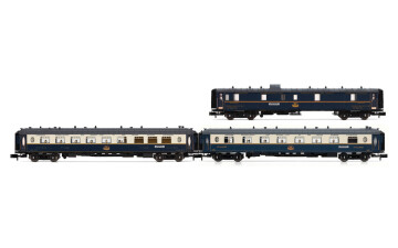 Arnold HN4490  3er-Set Pullman Personenwagen &bdquo;Edelweiss Pullman Express&ldquo; Set &frac12; Ep. II  CIWL
