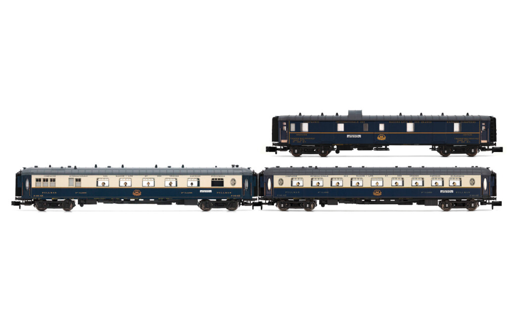 Arnold HN4491  3er-Set Pullman Personenwagen „Edelweiss Pullman Express“ Set 2/2 Ep. II  CIWL