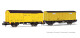 Arnold HN6517  2er-Set Gedeckte G&uuml;terwagen J2 J3 gelb Ep. V-VI  AZVI