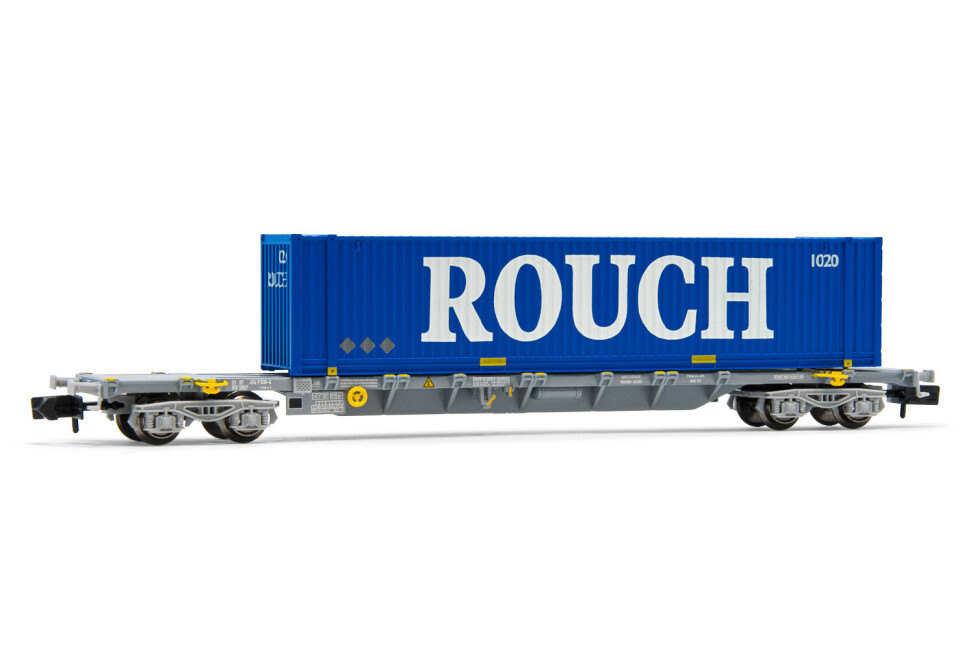 Arnold HN6531  Containerwagen mit 45“ Container ROUCH Ep. VI  SNCF