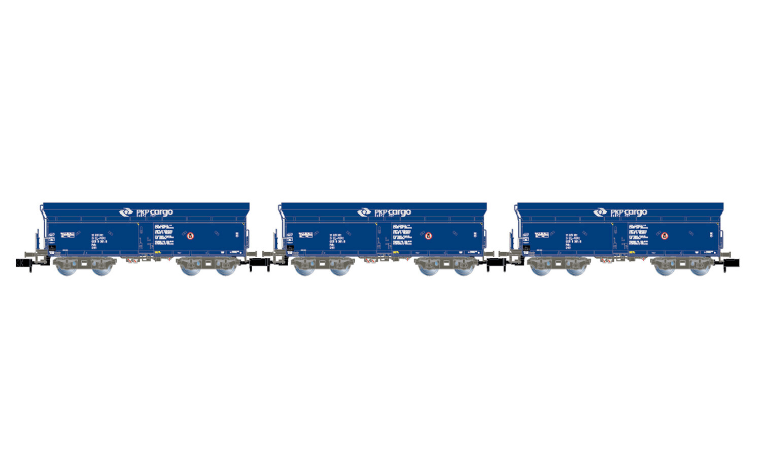 Arnold HN6565 PKP Cargo Selbstentladewagen - 3er Set Modellbahn