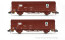 Arnold HN6578  2er-Set Gedeckte G&uuml;terwagen JPD &bdquo;Cantabriasil&quot; Ep. IV  RENFE