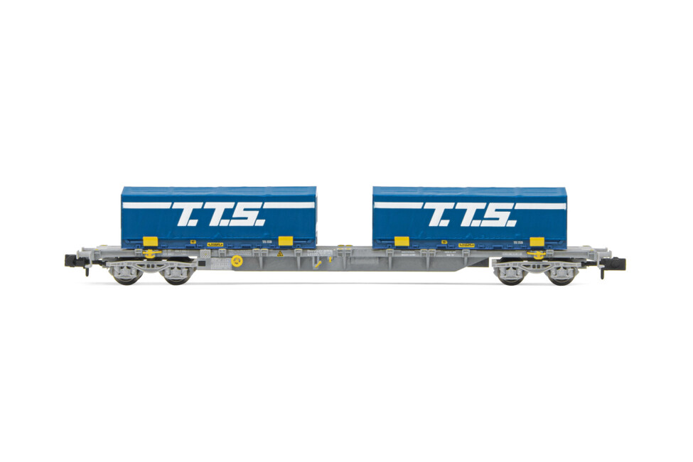 Arnold HN6582  Containerwagen Novatrans Sgss mit 2 Coil-Containern "T.T.S." Ep. V  SNCF