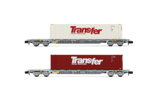 Arnold HN6584  2er-Set Containerwagen Novatrans Sgss mit...