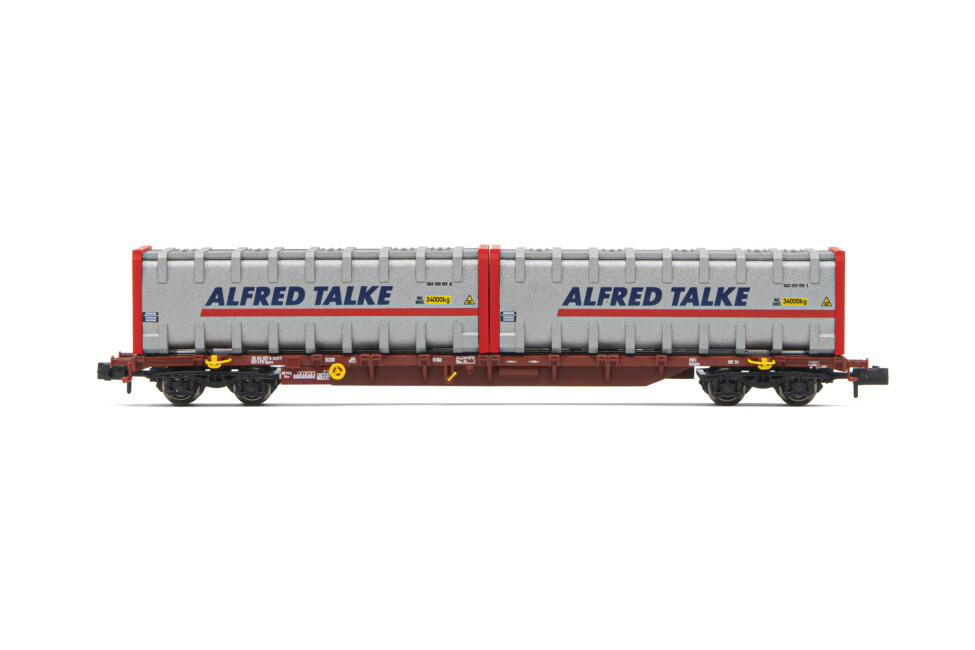 Arnold HN6590  Containerwagen Sgnss mit 30 Containern "ALFRED TALKE“ Ep. VI  FS