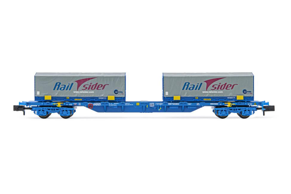 Arnold HN6592  Containerwagen MMC mit 2 Containern Cadfer/Railsider Ep. VI  RENFE