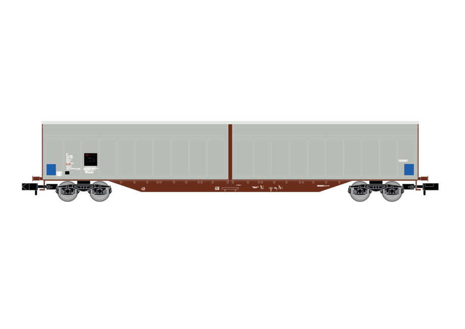 Arnold HN6637  Schiebewandwagen Habbins Ermewa Ep. VI  FERSA