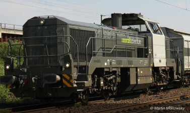 Arnold HN9059  Diesellok Vossloh DE 18 dunkelgrau Ep. VI...