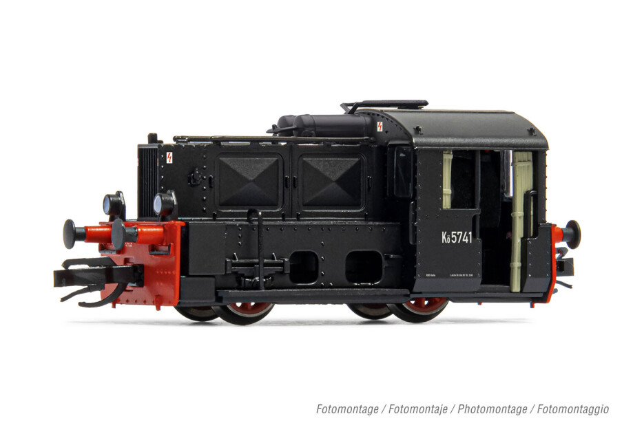 Arnold HN9064D  Rangier-Diesellok Kö 5741 schwarz Ep. III  DR DCC