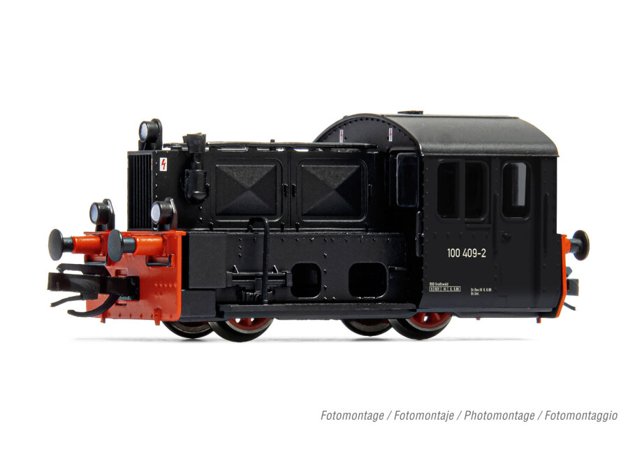 Arnold HN9065  Rangier-Diesellok Kö 100 409-2 schwarz Ep. IV  DR