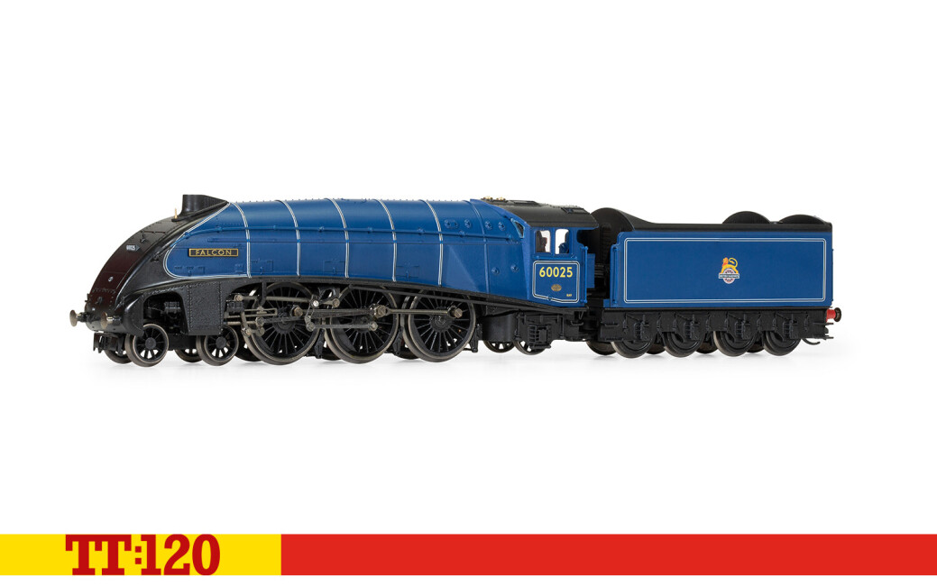 Hornby TT3009M  Dampflok Class A4 Class 462 60025 Falcon  Ep. III BR