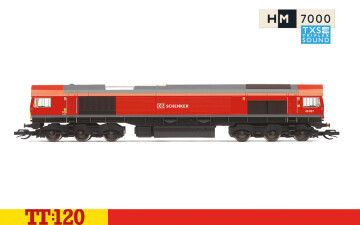 Hornby TT3017TXSM  Diesellok Class 66, CoCo, 66097 DB Schenker  Ep. VI BR Sound