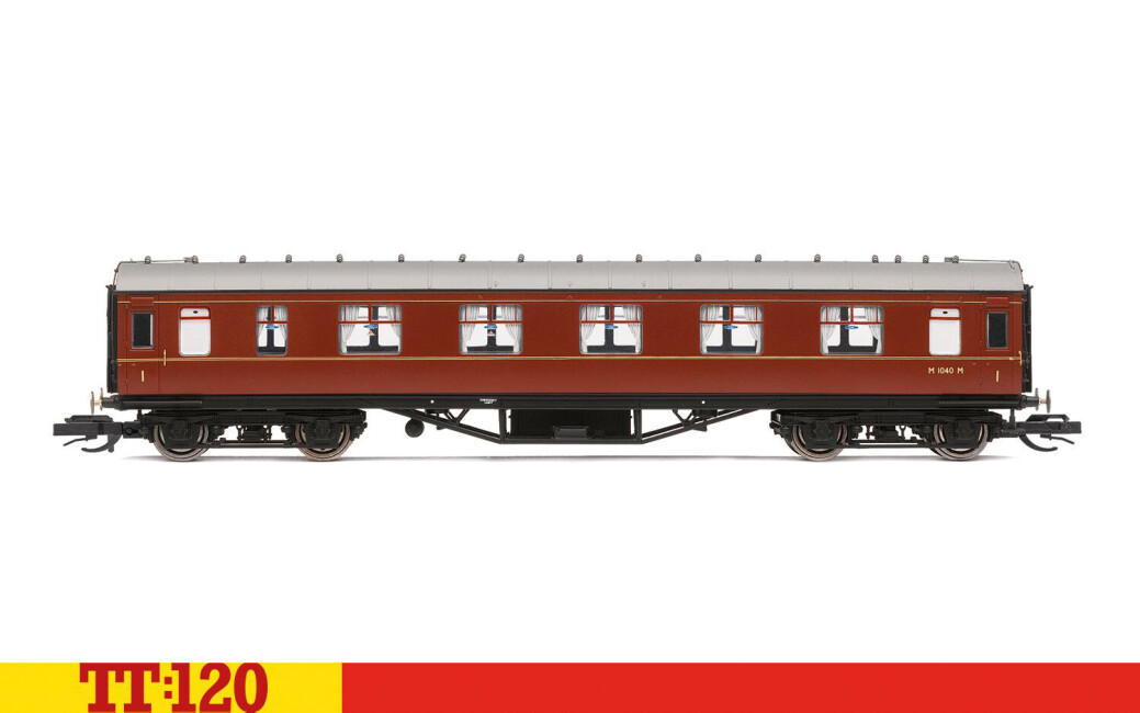 Hornby TT4032  Personenwagen 57 Corridor First, M1040M  Ep. III BR