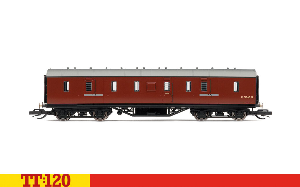 Hornby TT4035  Personenwagen 50’  Passenger Brake, M31040M  Ep. III BR