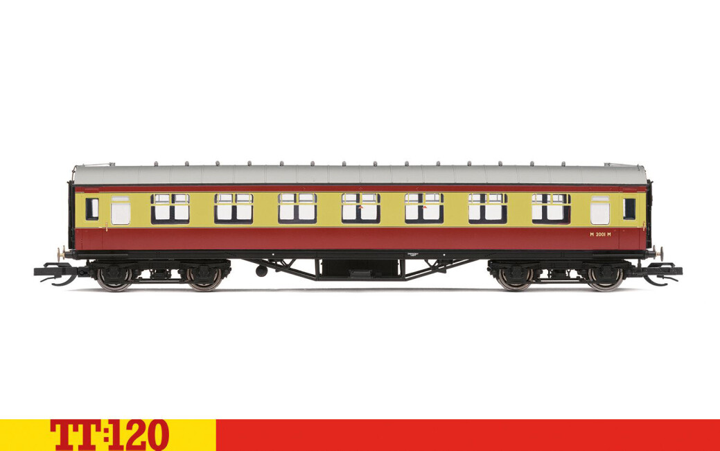 Hornby TT4037  Personenwagen 57 Corridor Third, M2001M  Ep. III BR