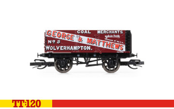 Hornby TT6001  Offener G&uuml;terwagen 7 Plank Wagon &lsquo;George &amp; Matthews&rsquo; No. 5  Ep. I