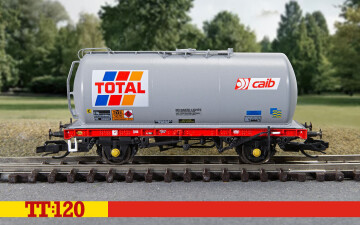 Hornby TT6023  Kesselwagen TTA Tanker, Total, PR58244...