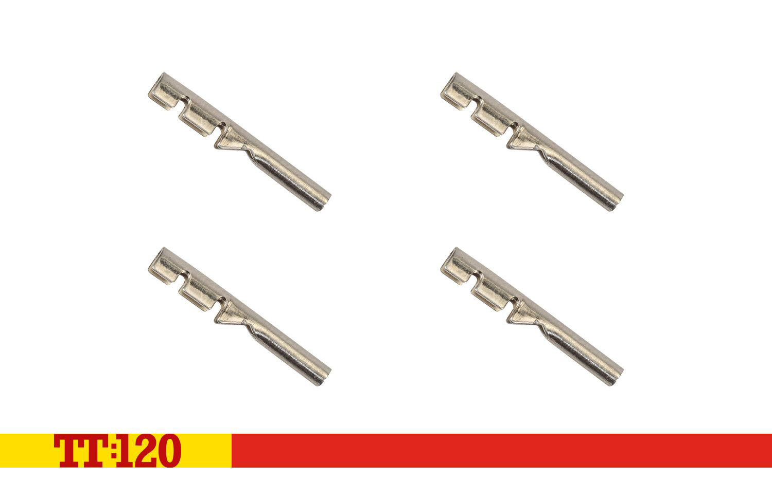 Gleisstifte, Plattiertes Messing, 14 Mm Für Vorgebohrte Flexi-Spur X 12