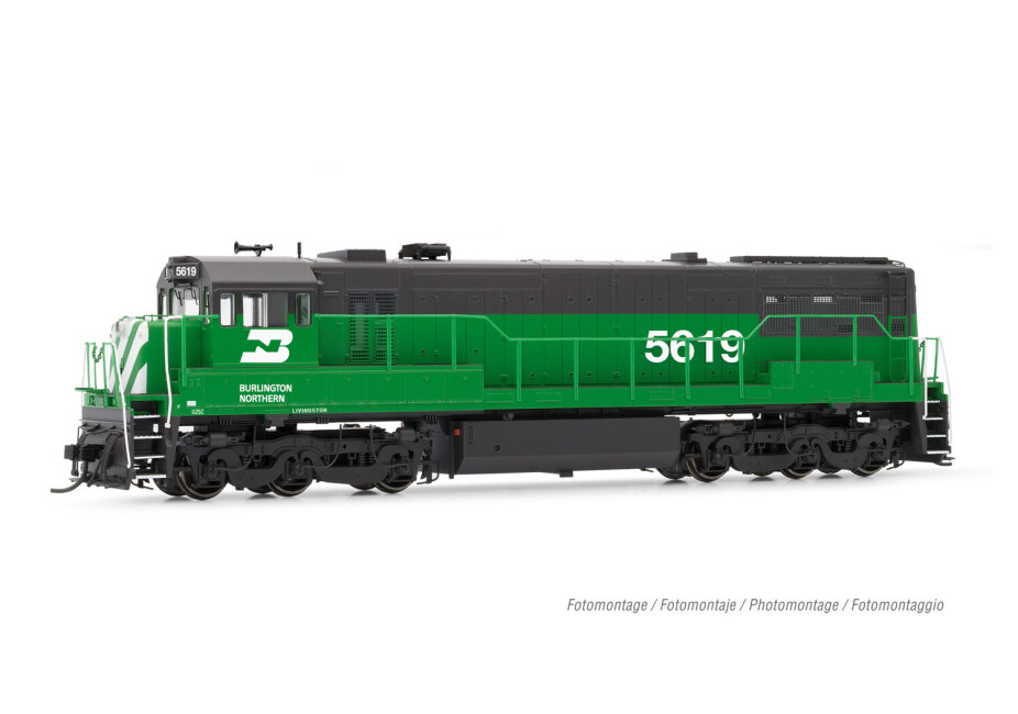Rivarossi HR2888  Diesellok U25C Burlington Northern  #5619  Ep. III  BN
