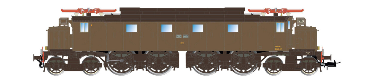 Rivarossi HR2901  E-Lok E.428  Ausführung mit Vorbauten Ep. IIIb  FS