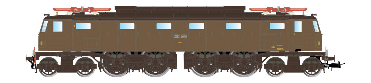 Rivarossi HR2902  E-Lok E.428 halbaerodynamische Ausführung Ep. IVa  FS