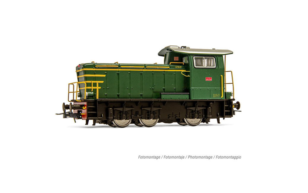 Rivarossi HR2931  Diesellok D 245  grün  Ep. IV  FS
