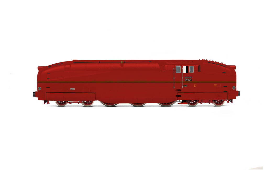 Rivarossi HR2954S  Stromlinien-Dampflok 61 001 rot Ep. II  DRG Sound