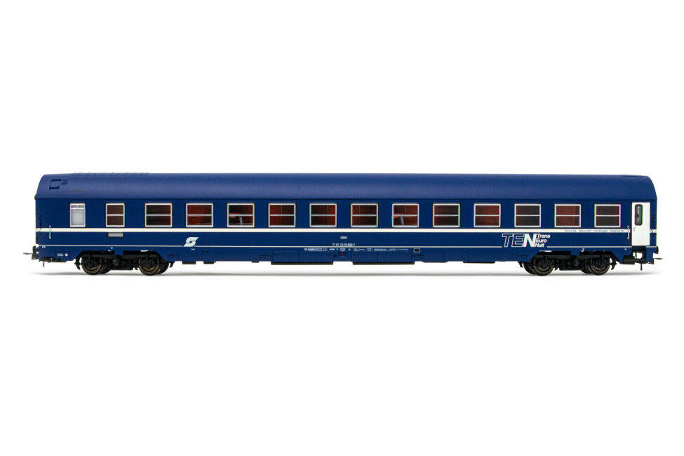 Rivarossi HR4301  Schlafwagen MU  TEN blau  Ep. IV-V  ÖBB