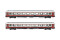 Rivarossi HR4351  2er-Set Personenwagen Gran Confort &bdquo;Progetto 901&quot; 1.Kl. &bdquo;Frecciabianca&quot;  Ep. VI  FS